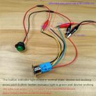 Gebildet 22mm nyomógomb kábelcsatlakozóval, 3A/110V-230 VAC, 1NO 1NC, SPDT, be/ki - outlet termék