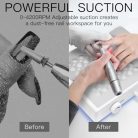 Madenia Professional 502-CD körömporszívó 56W, 2 újrahasználható szűrővel és 1 - outlet termék