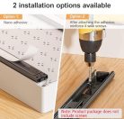 HASA zone 3 darabos kihúzható fiók konyha, 3 méretű teleszkópos fiók - outlet termék