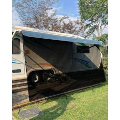   Ezcasch napellenző lakókocsihoz 85% látásblokkoló, előlap napellenző, magasság 2,13m - outlet termék