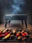 Barbecue asztal, kerti grill 1-4 fő, 35,5 x 26,7 cm - outlet termék