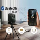 Google TV/Netflix Xming Page One intelligens projektor WiFi6 és Bluetooth 1080P - outlet termék