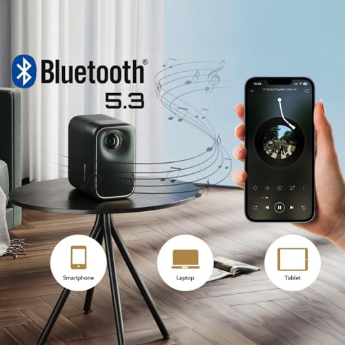 Google TV/Netflix Xming Page One intelligens projektor WiFi6 és Bluetooth 1080P - outlet termék