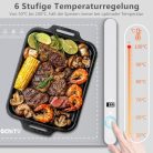 WochiTV tányérmelegítő ételekhez, elektromos hőlap 6 hőmérséklet - outlet termék