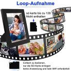 Nisanmoon HD 1080P mini kamerás fényképkeret - outlet termék