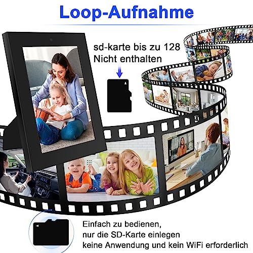 Nisanmoon HD 1080P mini kamerás fényképkeret - outlet termék