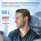 EarFun Air Pro 4 Bluetooth fülhallgató adaptív hibrid zajszűrés, aptX - outlet termék