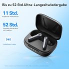 EarFun Air Pro 4 Bluetooth fülhallgató adaptív hibrid zajszűrés, aptX - outlet termék