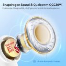 EarFun Air Pro 4 Bluetooth fülhallgató adaptív hibrid zajszűrés, aptX - outlet termék
