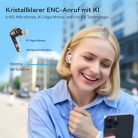 EarFun Air Pro 4 Bluetooth fülhallgató adaptív hibrid zajszűrés, aptX - outlet termék