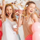 JGA 450 ml menyasszony poharak 12 darabos, újrahasználható, rózsaarany - outlet termék