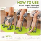 [Dressing Aid kompressziós harisnyához, szilikon csúszásgátló szőnyeggel, lehúzás - outlet termék