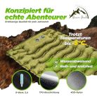 Brave Peak önfelfújó matrac 10 cm párnával meleg, könnyű, kompakt - outlet termék