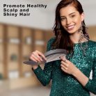 Dandruff Comb korpásodás elleni fésű 21,1 × 5,3 cm fejbőr psoriasis és tetű fésű - outlet termék