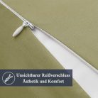 Vielit párnahuzat szett 2 darabos, mikroszálas, zsályazöld, 40 x 80 cm, öko - outlet termék