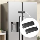 EUDEMON 2 darabos hűtőszekrény zár fekete - outlet termék