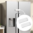 EUDEMON 2 darabos hűtőszekrény zár fehér - outlet termék