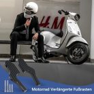ohbien motoros lábtartó hosszabbító Vespa-hoz 2 darabos, utas lábtartó kiegészítők - outlet termék
