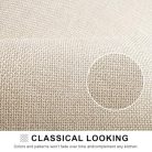 KMVIZI konyhai szőnyeg mosható csúszásmentes bézs, 50 x 80 cm - outlet termék