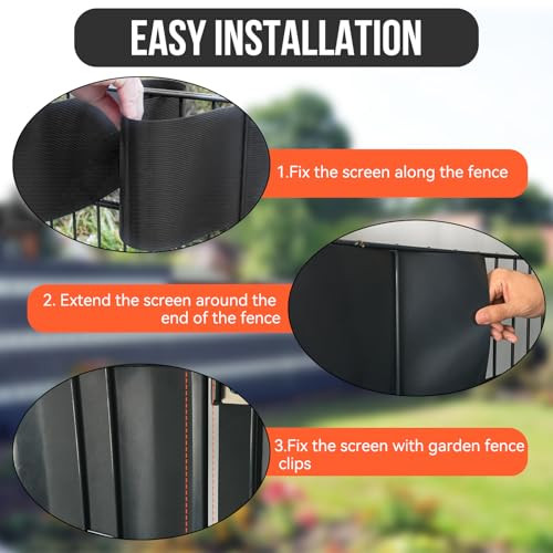 Csomag 50 darab PVC rögzítő klipsz, belátásgátló, 19 cm belátásgátló csíkok dupla rúd - outlet termék