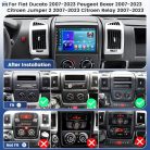 Android autórádió 2+64G Fiat Ducato, Peugeot Boxer, Citroen Jumper, 9 hüvelykes - outlet termék