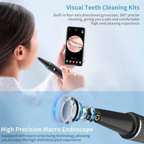 Visual fogkefe | szájzuhany és tartozékok - 3 sebességes fogtisztítás, ideális fogkő - outlet termék