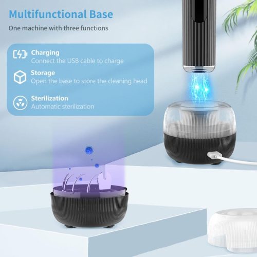 Visual fogkefe | szájzuhany és tartozékok - 3 sebességes fogtisztítás, ideális fogkő - outlet termék