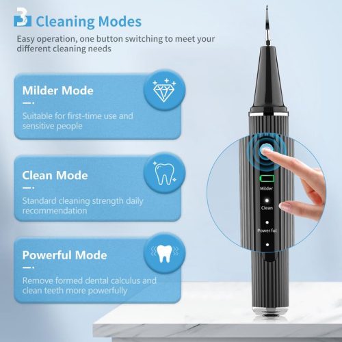 Visual fogkefe | szájzuhany és tartozékok - 3 sebességes fogtisztítás, ideális fogkő - outlet termék