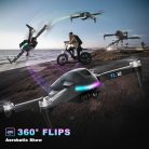Tolatoyus TL12 drón RGB világítással 1080P, 3D kamera, FPV, magasságtartás, egygombos - outlet termék