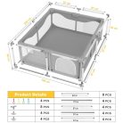 Playpen baba járóka 200 x 180 cm - outlet termék