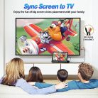 DESOBRY Car DVD lejátszó 10.5 hüvelykes 2 monitoros fejtámla 2 fejhallgató, HDMI - outlet termék