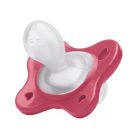 Chicco Gommotto Dual Soft szilikon cumi 16-36 hónap, kétszínű, 2 darabos, lány - outlet termék