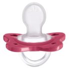 Chicco Gommotto Dual Soft szilikon cumi 16-36 hónap, kétszínű, 2 darabos, lány - outlet termék