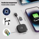 GreenVacShop 2024 CarPlay átalakító vezeték nélküli, iOS 10-16 - outlet termék