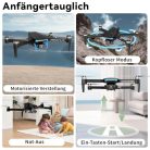 Toladrone TD31LCD drón kamerával LCD kijelző, digitális képátvitel, távirányító, kefe - outlet termék