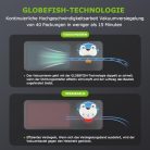 Bonsenkitchen Globefish vákuumgép gyors, vágóval - outlet termék