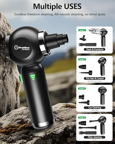 6653 Plus 4 az 1-ben akkus kézi porszívó és pumpa 18000Pa, 3 fokozat, mosható HEPA-szűrő - outlet termék