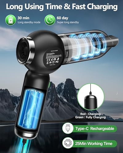 6653 Plus 4 az 1-ben akkus kézi porszívó és pumpa 18000Pa, 3 fokozat, mosható HEPA-szűrő - outlet termék