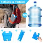 flintronic 10L összecsukható víztartály csappal kék - outlet termék