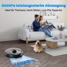 Tikom L8000 Plus robotporszívó 5000 Pa, felmosó funkció, LiDAR navigáció, 2.5L - outlet termék