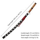 Eroberer fa anime cosplay kard Roronoa Zoro szamuráj kard, Wado - outlet termék