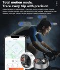 Smart Ring fitnesz gyűrű aktivitásmérő 5ATM, vízálló, alváskövető, pulzusmérő - outlet termék
