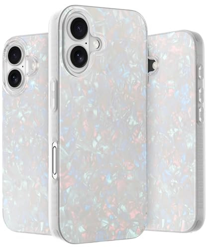 LONLI Hue - iPhone 16 tok fehér gyöngyház - outlet termék