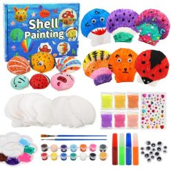   LEADSTAR világító kagyló festőkészlet gyerekeknek DIY, kreatív, ajándék - outlet termék