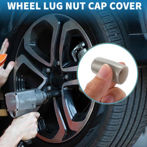 ABSOPRO 19 mm kerékanya sapka szürke, 20 darabos - outlet termék