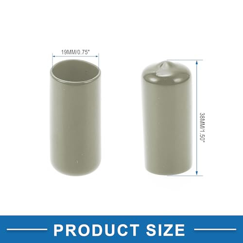 ABSOPRO 19 mm kerékanya sapka szürke, 20 darabos - outlet termék