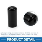 ABSOPRO 21 mm kerékanya védőkupak fekete, 20 darabos - outlet termék