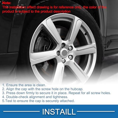 ABSOPRO 21 mm kerékanya védőkupak fekete, 20 darabos - outlet termék