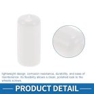 ABSOPRO 19mm kerékanya védőkupakok fehér, 20 darabos - outlet termék