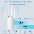 TP-Link 1200M1SC202412 vezeték nélküli jelerősítő 1200Mbit/s - outlet termék
